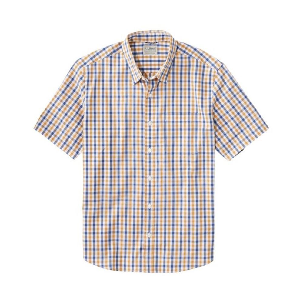 NWT L.L.Bean Men's Comfort Stretch Performance Short-Sleeve Shirt sz Large
